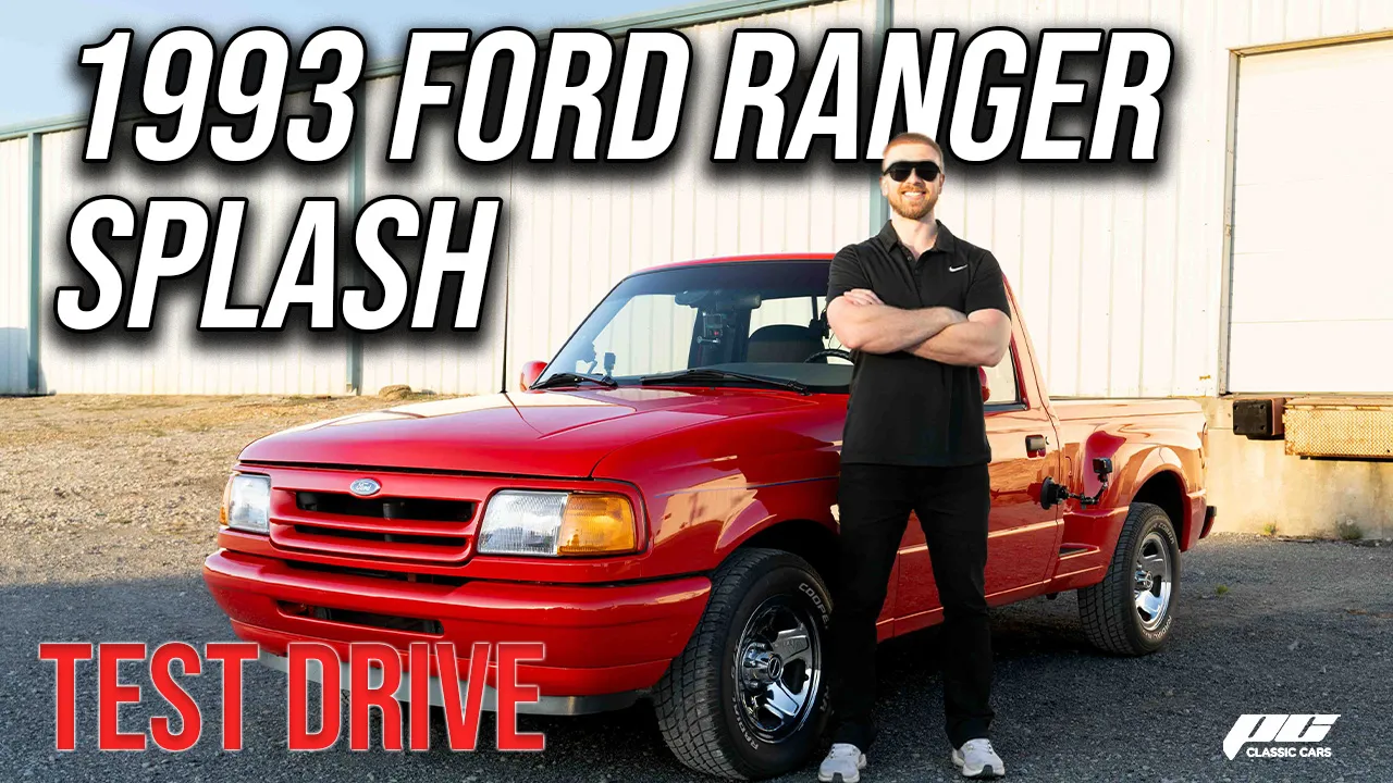 1993 Ford Ranger Splash Test Drive 4.0 - Auto - 60K Miles